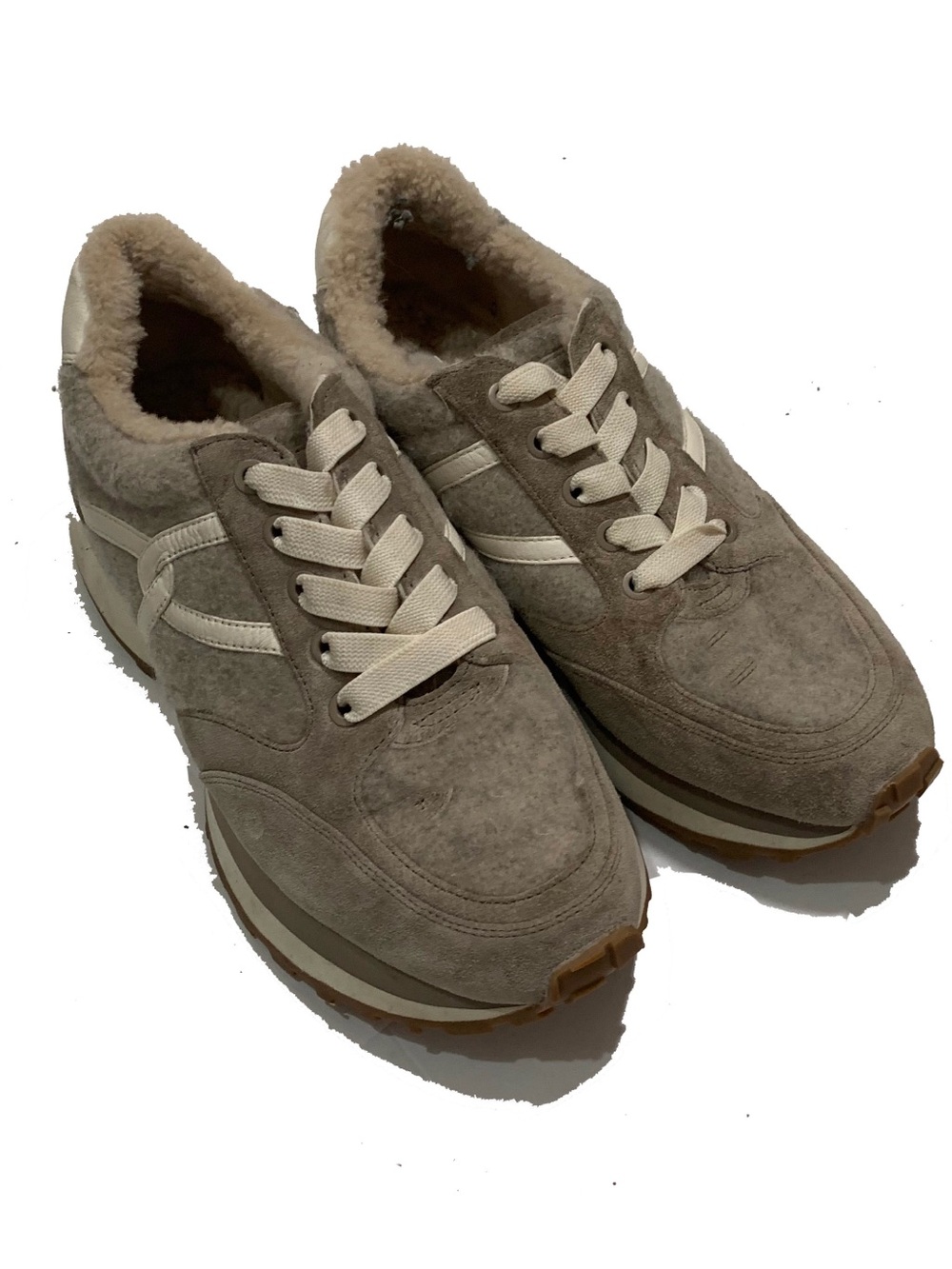 Veronica Beard Valentina Shearling Sneaker